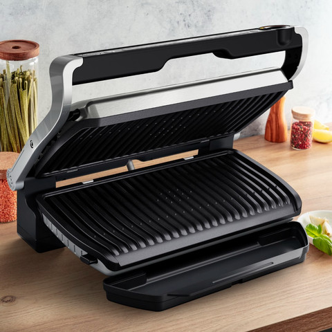 Tefal OptiGrill+ XL GC727D Inox produit à l'usage