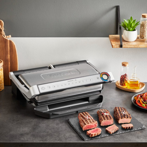 Tefal OptiGrill+ XL GC727D Inox produit à l'usage