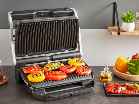 Tefal OptiGrill+ XL GC727D Inox produit à l'usage