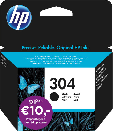 HP 304 Cartridge Black (N9K06AE) Main Image