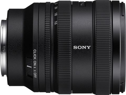 Sony FE 16-25mm f/2.8 G rechterkant