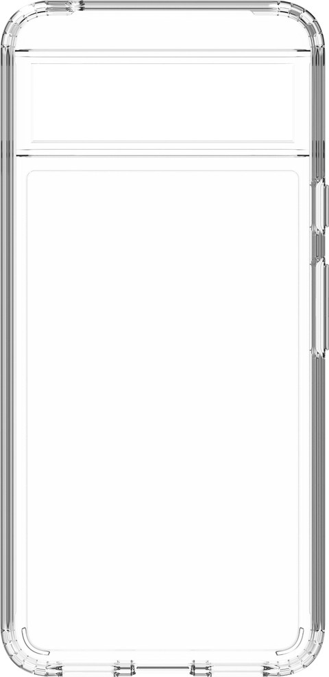 BlueBuilt Google Pixel 8a Protective Back Cover Transparent front