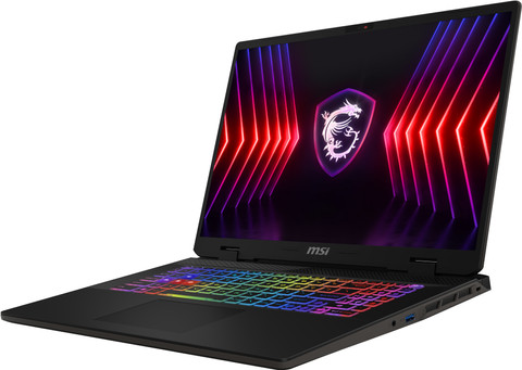 MSI Sword 17 HX B14VFKG-082BE AZERTY côté droit