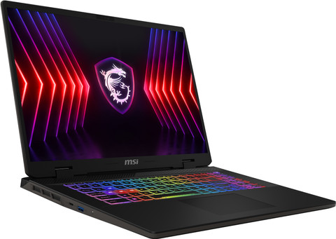 MSI Sword 17 HX B14VFKG-082BE AZERTY côté gauche