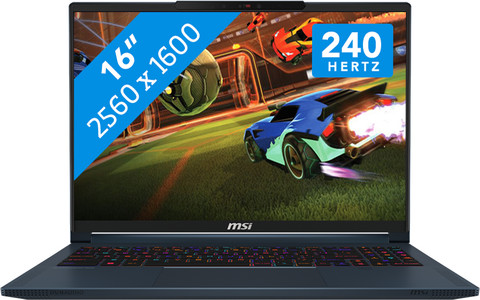 MSI Stealth 16 AI Studio A1VFG-025BE Azerty Main Image