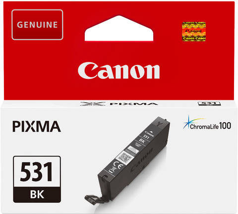 Canon CLI-531BK Cartridge Zwart Main Image