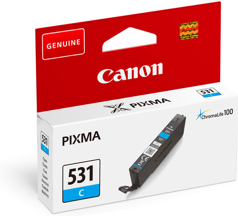 Canon CLI-531C Cartridge Cyaan verpakking