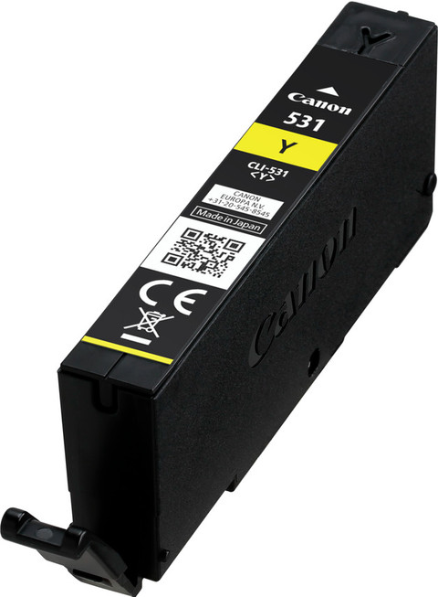 Canon CLI-531Y Cartridge Geel bovenkant