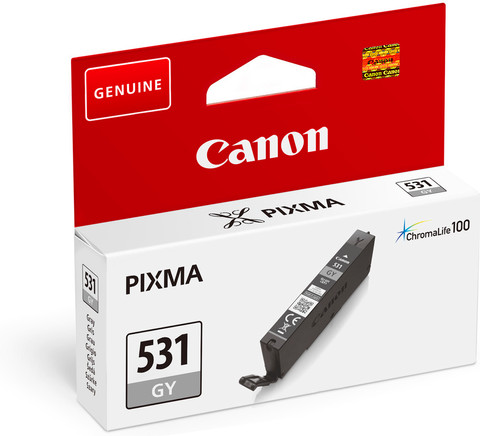 Canon CLI-531GY Cartridge Grijs verpakking