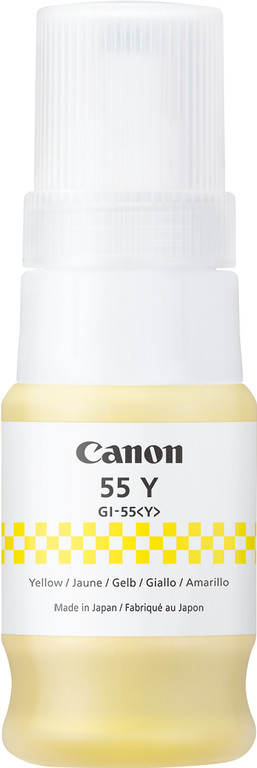 Canon GI-55 Inktflesje Geel voorkant