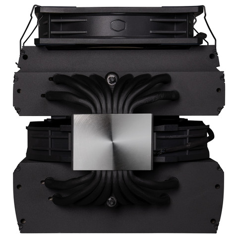 Cooler Master Masterair MA824 Stealth onderkant