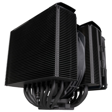 Cooler Master Masterair MA824 Stealth achterkant