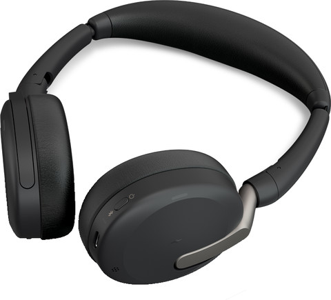 Jabra Evolve2 65 Flex MS Draadloze Office Headset voorkant