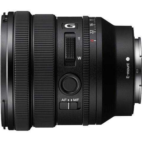 Sony FE PZ 16-35mm f/4 G left side