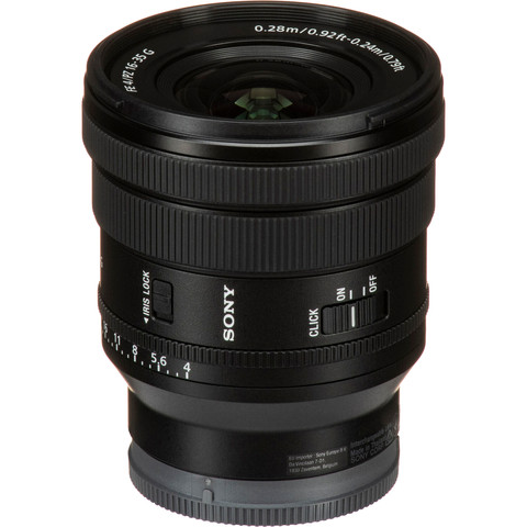 Sony FE PZ 16-35mm f/4 G top