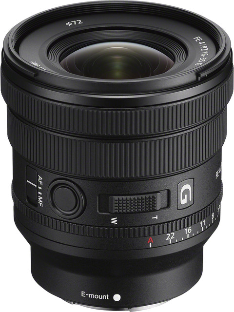 Sony FE PZ 16-35mm f/4 G top