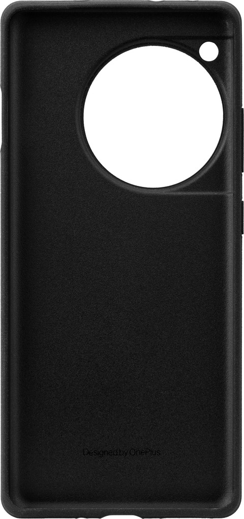 OnePlus 12 Sandstone Back Cover Black front