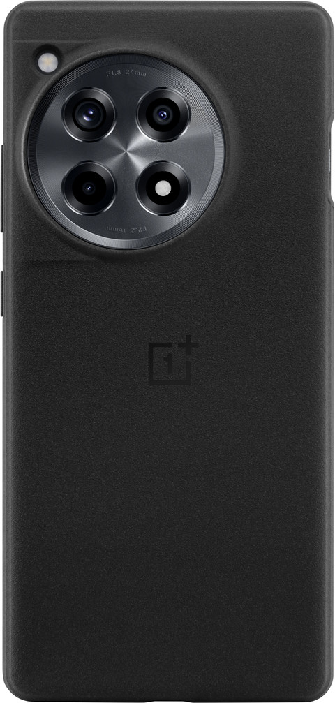 OnePlus 12R Sandstone Back Cover Zwart Main Image