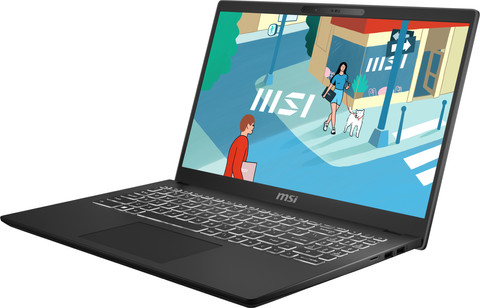 MSI Modern 15 H AI C1MG-059BE AZERTY côté droit