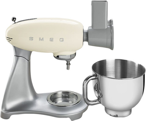 SMEG SMSG01 Groentesnijder en rasp product in gebruik