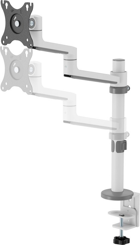 Neomounts NEXT Lite DS60-425WH1 Monitor Arm for 17 to 27-inch Screens - White left side