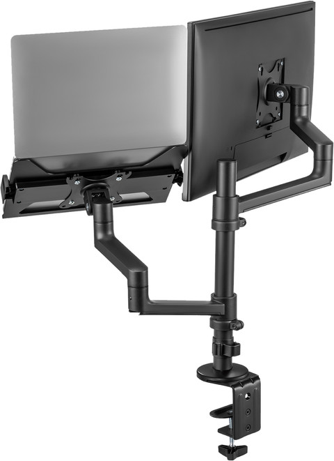 Neomounts NEXT Lite DS20-425BL2 Monitor and Laptop Arm Black back