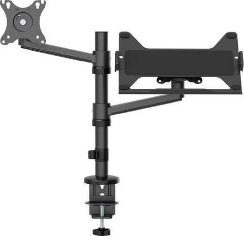 Neomounts NEXT Lite DS20-425BL2 Monitor and Laptop Arm Black front