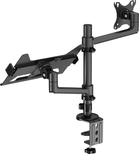 Neomounts NEXT Lite DS20-425BL2 Monitor and Laptop Arm Black back