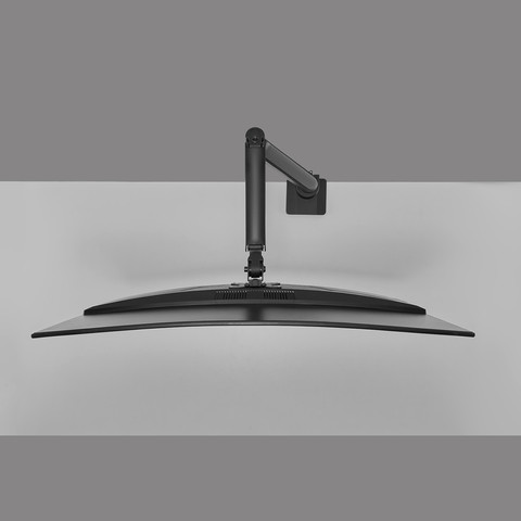 Neomounts NEXT Core DS70PLUS-450BL1 Monitor Arm for 17 to 49-inch Screens - Black product in use