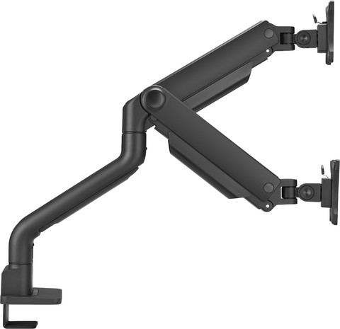 Neomounts NEXT One DS70S-950BL2 Monitorarm voor 17-35" schermen - Zwart linkerkant