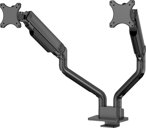 Neomounts NEXT One DS70S-950BL2 Monitorarm voor 17-35" schermen - Zwart rechterkant