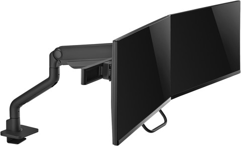 Neomounts NEXT One DS75S-950BL2 Monitorarm voor 17-32" schermen - Zwart linkerkant