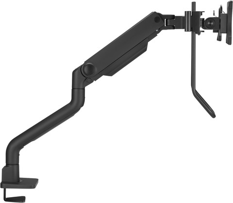 Neomounts NEXT One DS75S-950BL2 Monitorarm voor 17-32" schermen - Zwart linkerkant