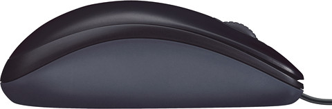 Logitech Mouse M90 rechterkant