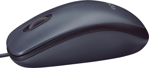 Logitech Mouse M90 linkerkant