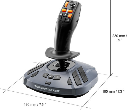 Thrustmaster Simtask Farm Stick PC detail