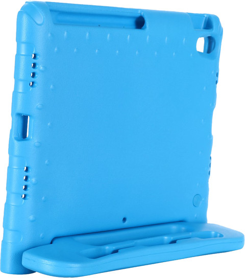 Just in Case Apple iPad Air 11 pouces (2024) Kids Cover Bleu arrière