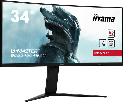 iiyama G-Master GCB3480WQSU-B1 linkerkant