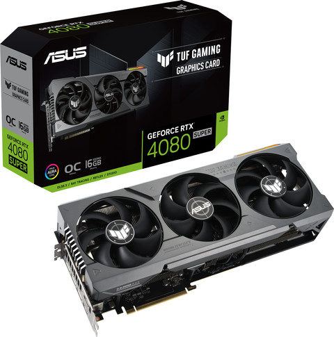 ASUS TUF Gaming GeForce RTX 4080 SUPER OC 16GB verpakking