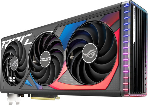 ASUS ROG Strix GeForce RTX 4070 Ti SUPER OC 16GB right side