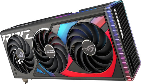 ASUS ROG Strix GeForce RTX 4070 Ti SUPER OC 16GB right side