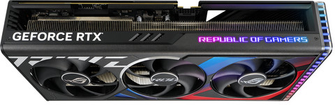 ASUS ROG Strix GeForce RTX 4070 Ti SUPER OC 16GB right side