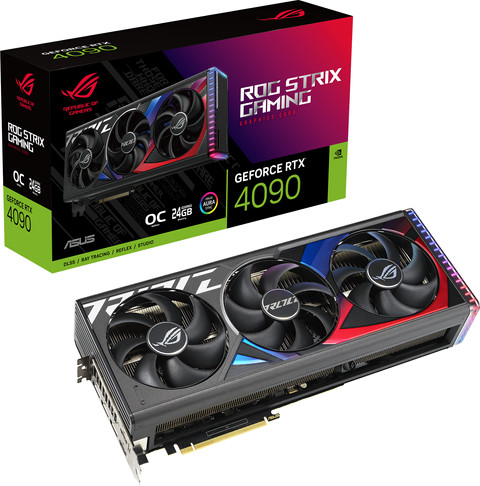 ASUS ROG Strix GeForce RTX 4090 OC 24GB packaging