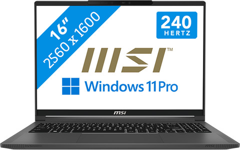 MSI CreatorPro 16 AI Studio A1VJG-253NL QWERTY Main Image