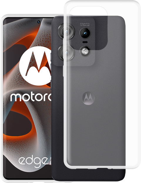 Just in Case Soft Design Motorola Edge 50 Pro Back Cover Transparant samengesteld product