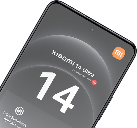 Just In Case Full Cover Xiaomi 14 Ultra Screen Protector Black detail