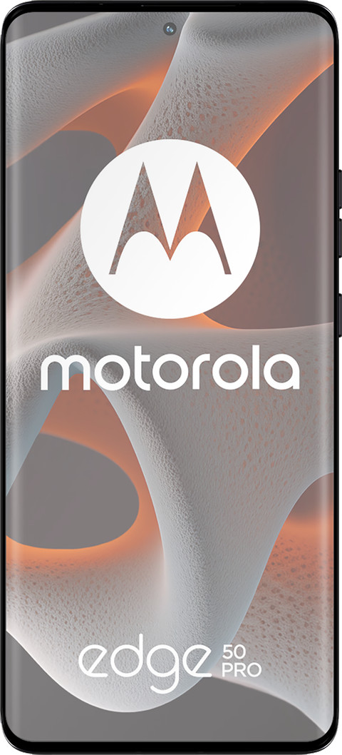 Just In Case Full Cover Motorola Edge 50/Edge 50 Pro Screen Protector Black front