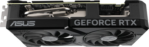 ASUS Dual GeForce RTX 4070 SUPER OC 12GB linkerkant