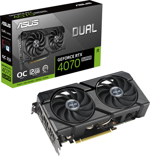 ASUS Dual GeForce RTX 4070 SUPER OC 12GB verpakking