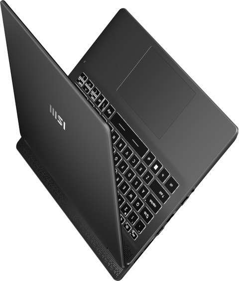 MSI Prestige 14 AI Evo C1MG-044NL QWERTY back